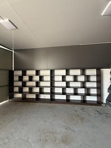 мебельные материалы: Стеллажи модульные для магазина/офиса - Конфигурация: две секции — 3