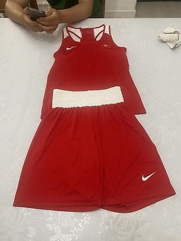 nike plus: Спортивный костюм, Корея, С надписью, M — 1