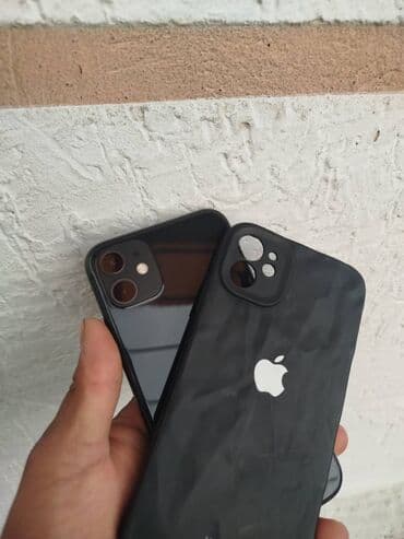 iphone 7 цена в бишкеке бу: IPhone 11, Колдонулган, 64 ГБ, Кара, Коргоочу айнек, Каптама, 78 % — 1