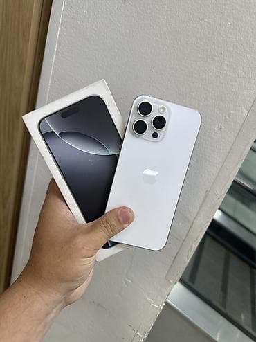 ipone 6: IPhone 16 Pro Max, Б/у, 256 ГБ, Белый, 91 % — 8