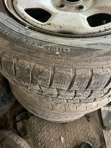 185 65 15р: Колеса в сборе R 15, Зима, Б/у, Комплект, Железные, отверстий - 5 — 2