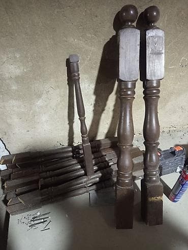 мебель прихожный: Готовая балясина, Материал: Дерево, Для лестницы — 1