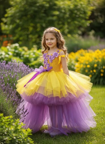 дордой оптом детские вещи: Детское платье, Новый — 1