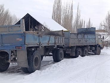 на грузовое авто: Тягач, Камаз, 1989 г., Бортовой — 2