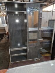 тумбу под зеркало: Гарнитур для прихожей, Новый, Зеркало, ДСП, Бесплатная доставка, цвет - Бежевый — 26