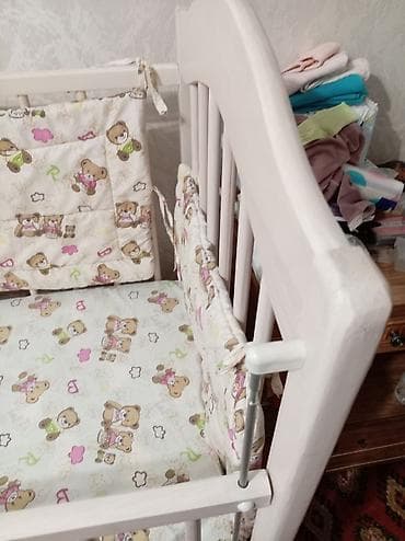 даром коляски: Детская кроватка-качалка с маятниковым механизмом - Материал — 5