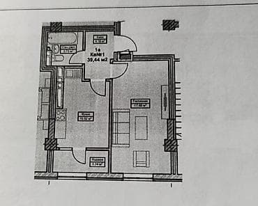 5: 1 комната, 37 м², Элитка, 5 этаж, Готовая ПСО (под самоотделку) — 4