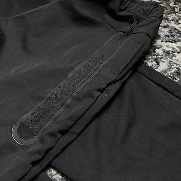 штаны в клетку: Мужские брюки, L, Nike, Б/у, цвет - Черный, Самовывоз, Платная доставка — 4