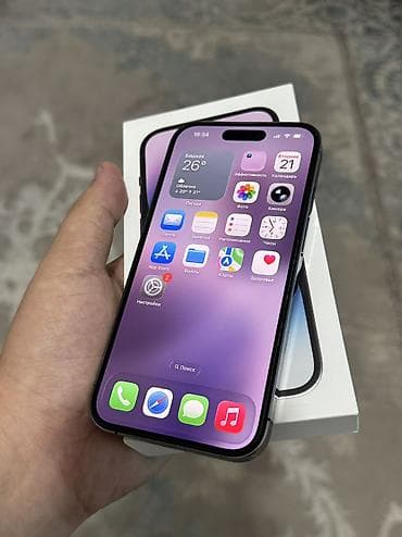 стиральная машинка б: IPhone 14 Pro, Б/у, 256 ГБ, Deep Purple, Зарядное устройство, Защитное стекло, Кабель, 77 % — 4