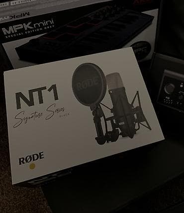 oneplus buds 4: RØDE NT1 Signature Series Black — студийный конденсаторный микрофон — 2