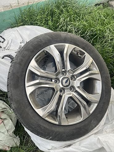 шина 9 00: Колеса в сборе 255 / 50 / R 20, Лето, Б/у, Комплект, Внедорожные (АТ/МТ), Литые, отверстий - 5 — 1