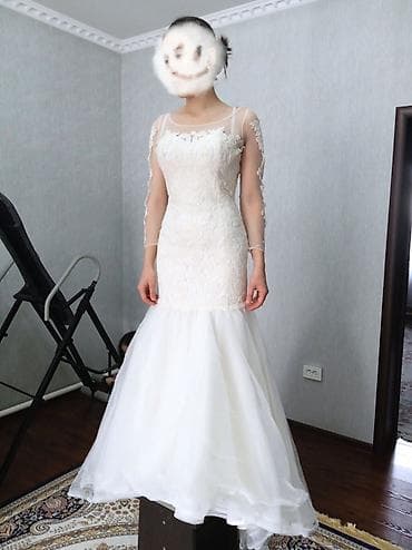 нивеа: Продаю свадебное платье трансформер. платье русалка со съёмным пышным — 3