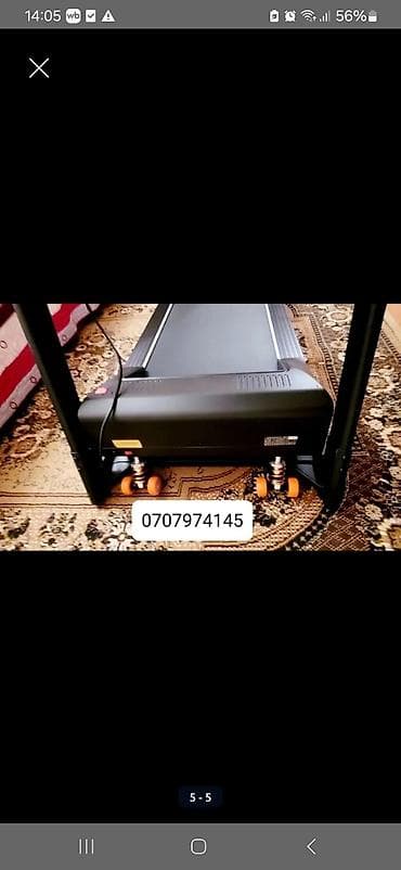 колесик: Беговая дорожка YIJIAN T910 для дома Т. - Электрическая беговая — 4