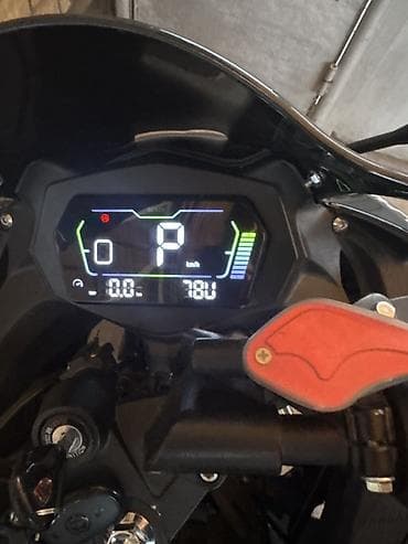 mir muz: Электромотоцикл спортивного типа (чёрный глянец) с обтекателями и — 2