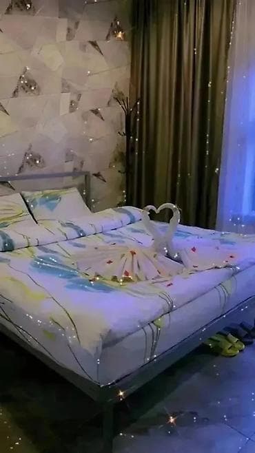 квартира на ночь аламедин 1: 1 комната, Душевая кабина, Постельное белье, Кондиционер — 1