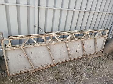 Металлическая створка/секция ворот из профиля и листового металла