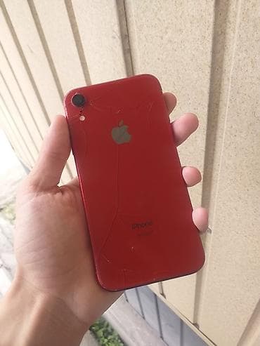 iphone xr дисплей: IPhone Xr, Б/у, 64 ГБ, Красный, Кабель, 100 % — 1