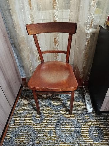 стулчик буу: Ашкана үчүн отургуч, Жыгач, түсү - Күрөң — 1