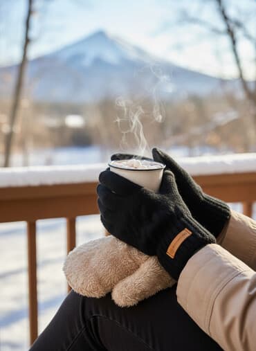 адопт ми: Перчатки, варежки, Унисекс, Новый, цвет - Черный — 3