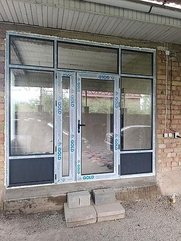 пластиковые входные двери: Пластиковая входная конструкция из ПВХ-профиля GOLD со стеклопакетами — 1