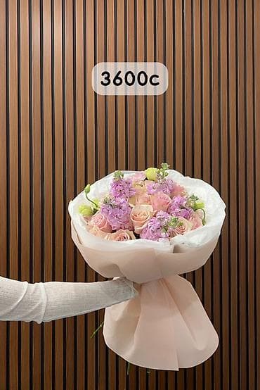 Декор жана интерьер: 🌸 Цветы с вау-эффектом | Быстрая доставка Подберём идеальный букет под — 3