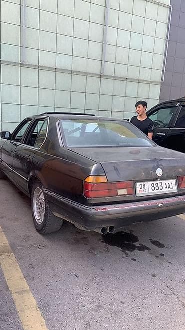 BMW: BMW 7 series: 1987 г., 3 л, Кол менен иштөөчү, Бензин, Седан — 2