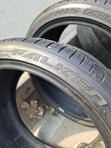 Шины: Шины 295 / 35 / R 20, Лето, Б/у, Пара, Легковые, Япония, Falken — 3