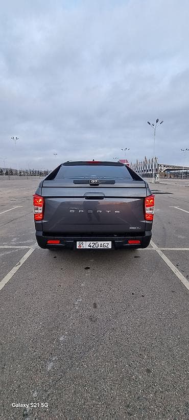 sprinter 4 4: Ssangyong Rexton Sports: 2018 г., 2.2 л, Автомат, Дизель, Пикап — 3