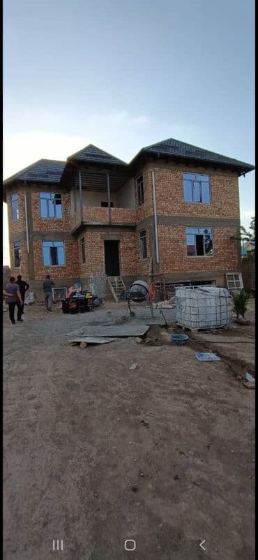 немецкий набор ключ: Үйдүн сыртын жасайбыз травертин текстура менен — 1