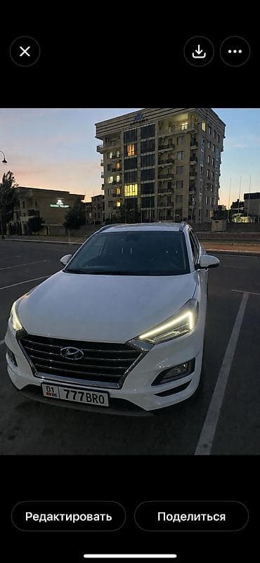 Hyundai Tucson: 2019 г., 1.6 л, Робот, Дизель, Кроссовер