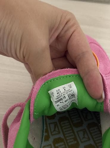 кеды пума: Кроссовки, 40.5, Puma, Новый, цвет - Розовый, Самовывоз — 6