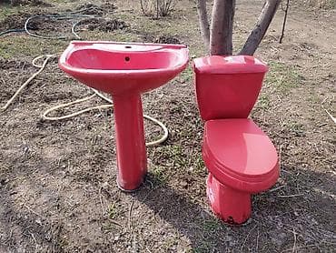 Трубы: Унитаз Напольный, Материал: Фаянс — 3