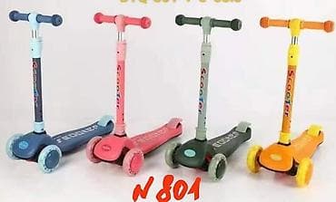 детские сомакаты: Детский самокат, Двухколёсный — 3