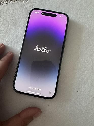 beats studio pro: IPhone 14 Pro, Б/у, 256 ГБ, Deep Purple, Кабель, 80 % — 2
