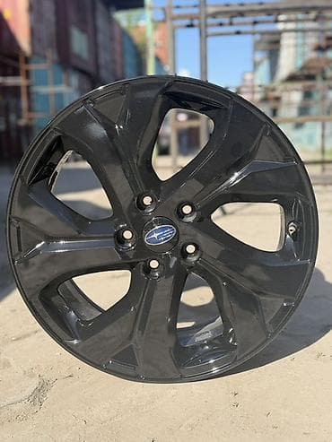 Литые Диски R 18 Subaru, Комплект, отверстий - 5, Б/у