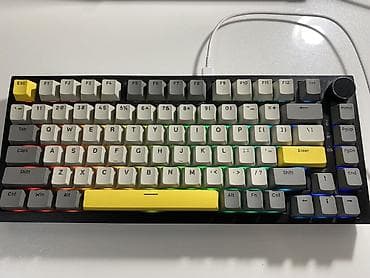 redmi nout 12 pro: Клавиатура, Ajazz, Механическая, Проводное подключение, Размер: 75% — 1