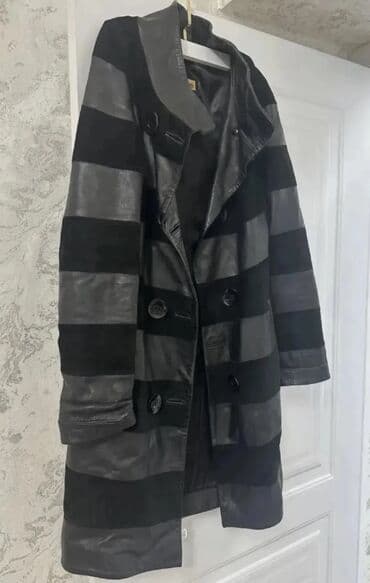 пояс женский: Плащ кожаный,покупала в Италии за 35 000 кожа/ замша, размер M до 44 — 1