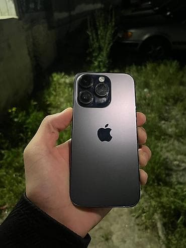 IPhone 14 Pro, Б/у, 128 ГБ, Space Gray, Кабель, 86 %