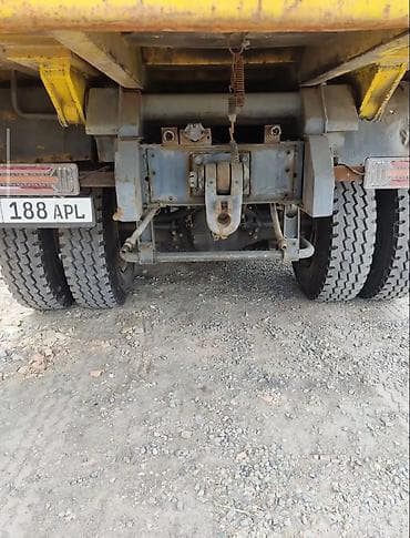 Унаа: Самосвал Howo (CNHTC) 371, желтый. - Колесная формула 6x4. - Мощность — 6