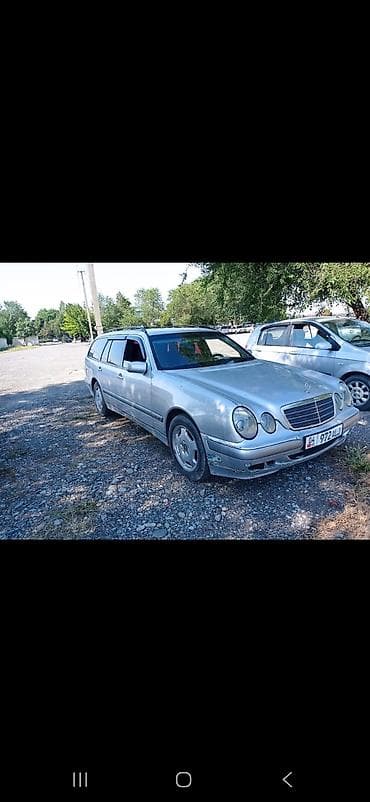 Транспорт: Mercedes-Benz E-Class: 2000 г., 3.2 л, Автомат, Бензин, Универсал — 2