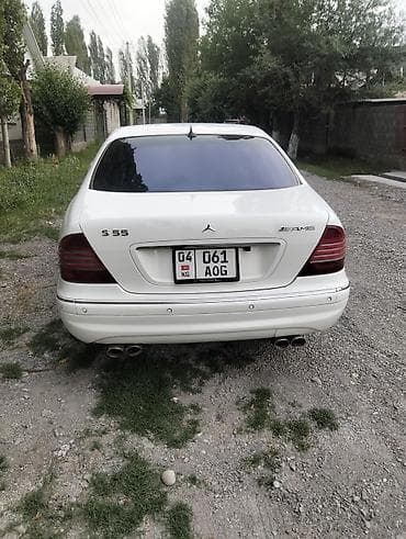 Mercedes-Benz S-class AMG: 1999 г., 4.3 л, Автомат, Бензин, Седан lalafo.kg да Mercedes-Benz S-class AMG: 1999 г., 4.3 л, Автомат, Бензин, Седан