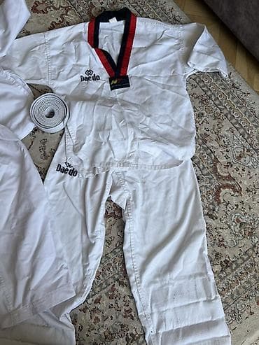 форма таэквондо: Комплект, цвет - Белый — 2