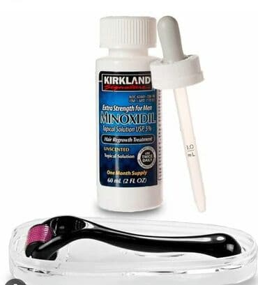 Набор для роста волос: лосьон Миноксидил Kirkland 5% 1 флакон at lalafo.kg Набор для роста волос: лосьон Миноксидил Kirkland 5% 1 флакон