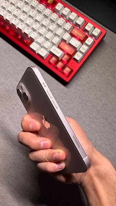 iphone 13 mini 256: IPhone 13, Б/у, 128 ГБ, Розовый, Защитное стекло, Коробка, 76 % — 8