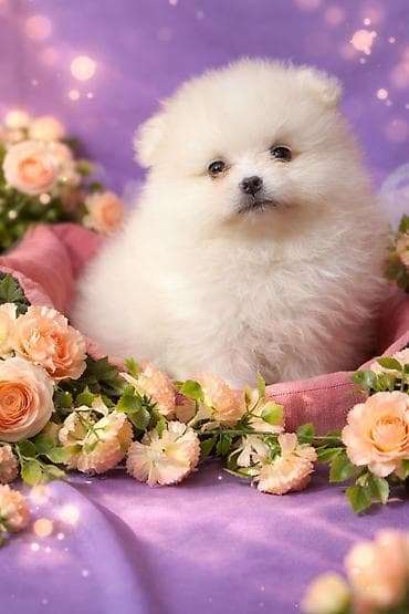 собака мальтипу цена: Шпиц, 1 месяц, Самка, С прививкой — 1