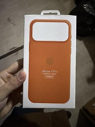 чехлы бу: Чехол для iPhone 17 Pro с поддержкой MagSafe - Тип: кожаный — 2