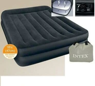 матрас intex цена: Надувная кровать Intex 64124 двухместная 152 x 203 x 42 см насосом  — 5