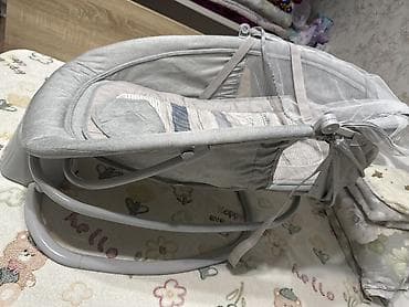 полозья: Качалка-люлька для новорождённого 2-в-1 - Форм-фактор: компактная — 1