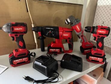 продаю строительные инструменты: Набор электроинструментов фирмы: hilti 4в1 болгарка 100mm 3 скорости — 1