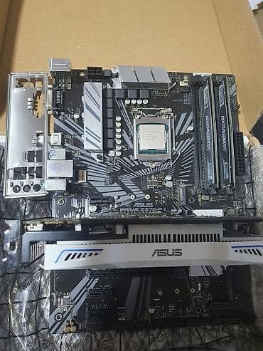 Стол компьютерлери жана комлектөөчүлөр: ПК үчүн энелик плата, Asus, LGA1151 — 8